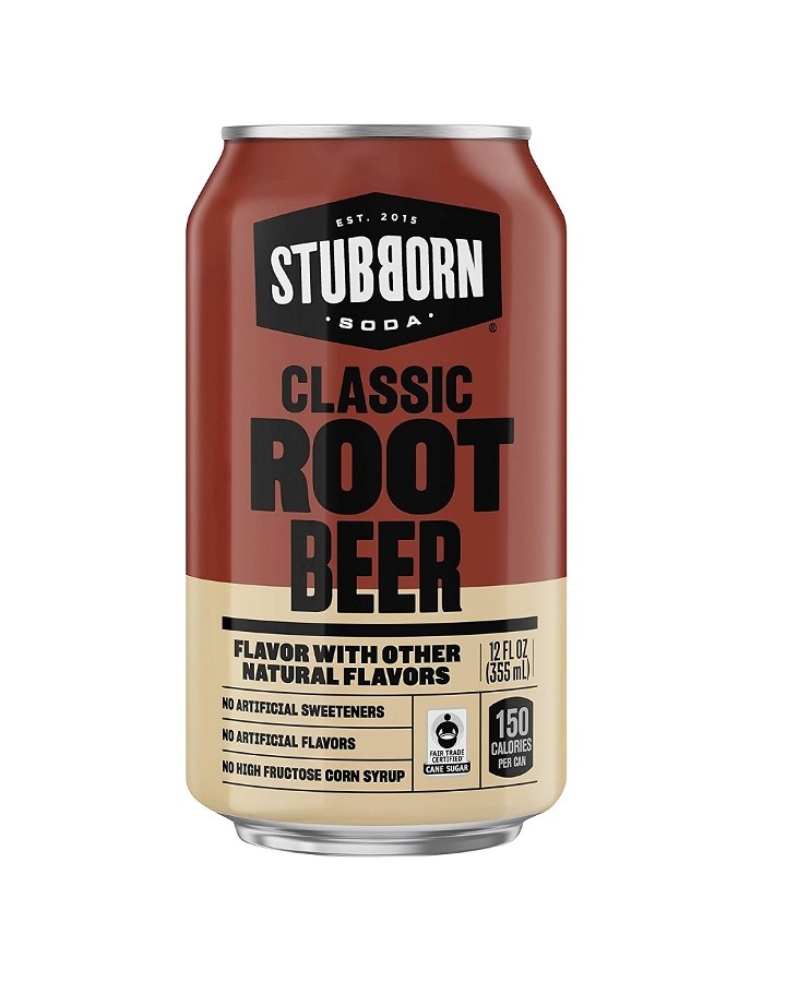 Stubborn Root Beer Can