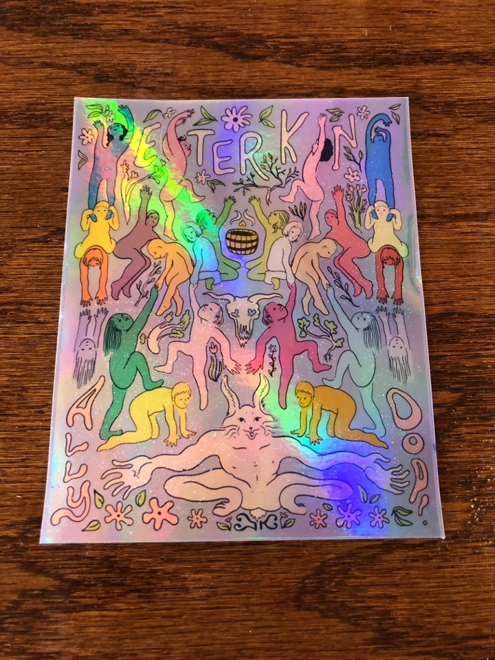 Large Pride Holographic Sticker