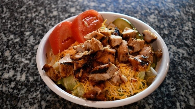 BBQ Grilled Chicken Salad