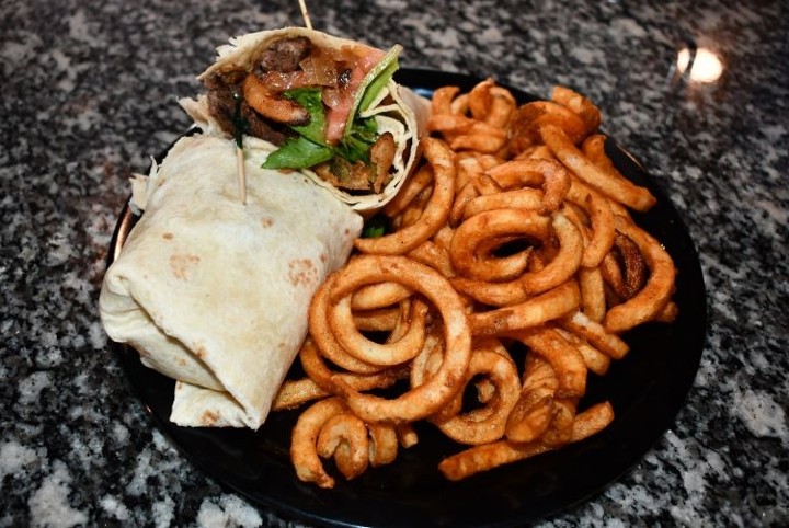 Texas Toothpick Burger Wrap