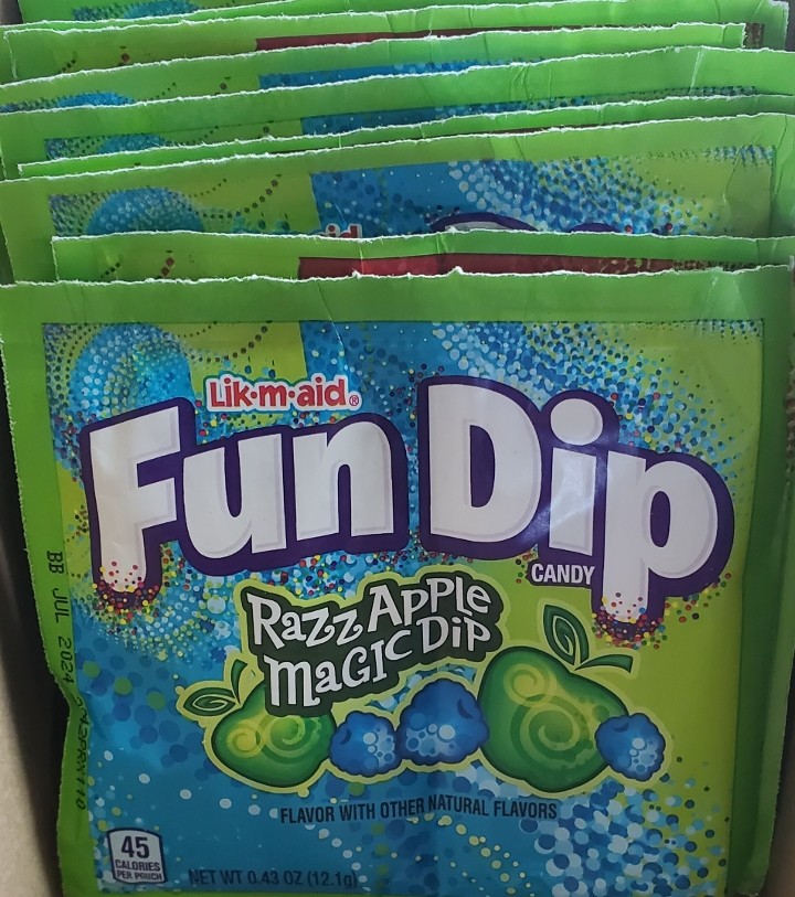Fun Dip Razz Apple
