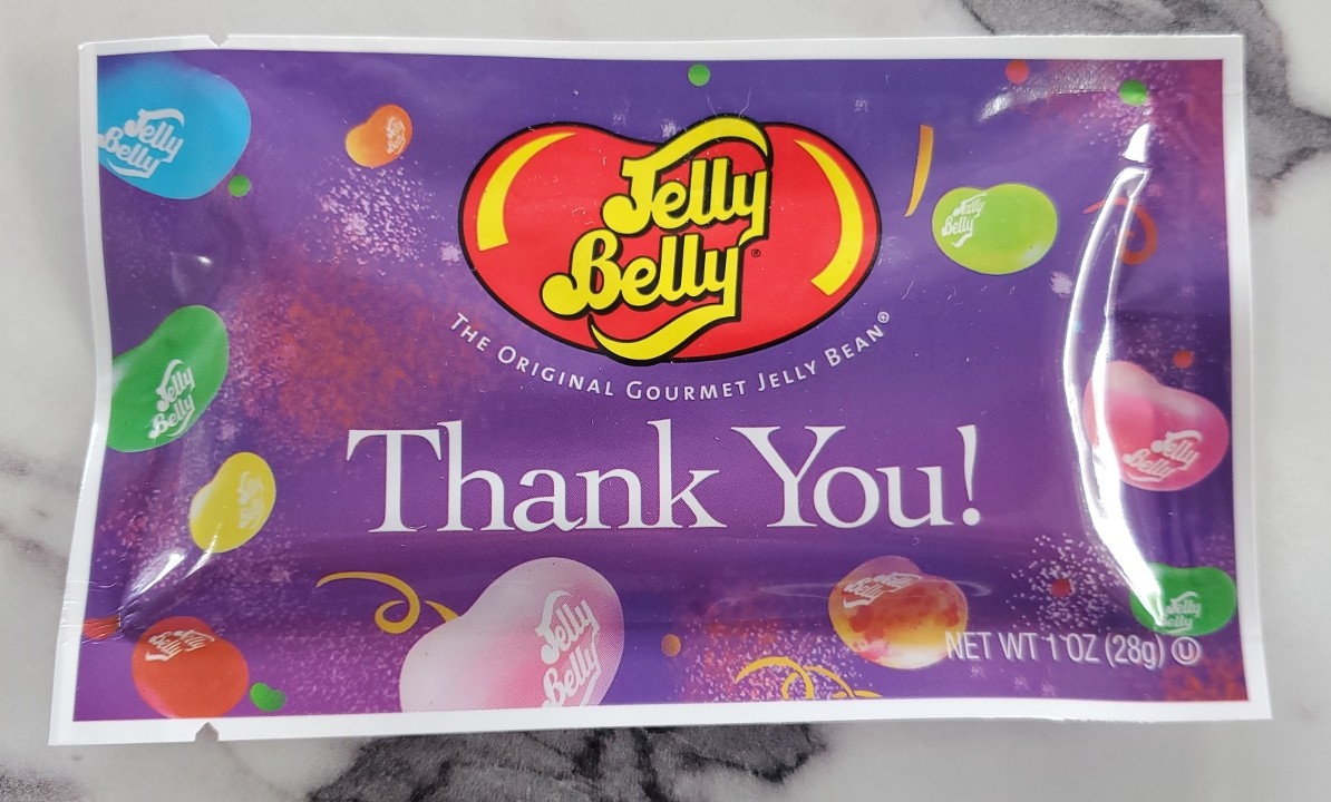 Jelly Belly Thank You Bag