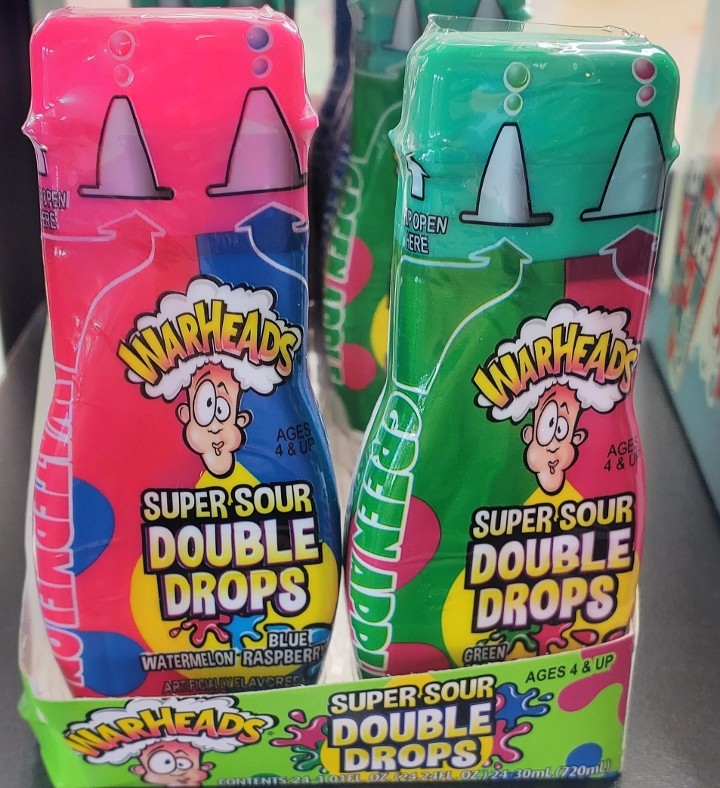 Warheads Super Sour Double Drops