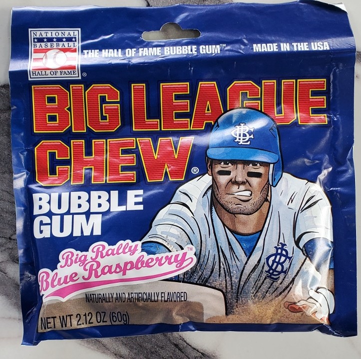 Big League Chew Blue Raz