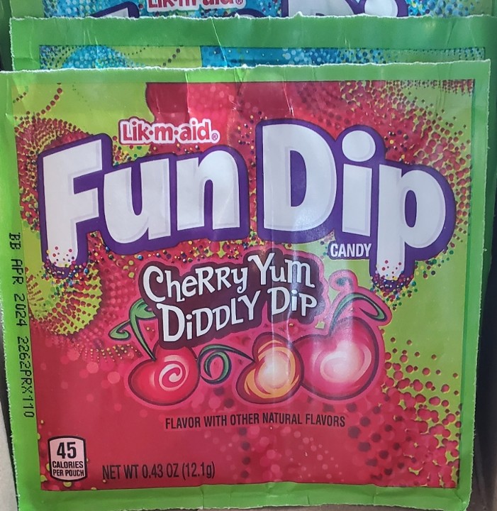 Fun Dips Cherry