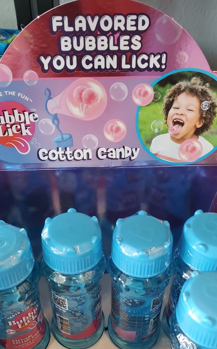 Bubble Lick Cotton Candy Flavor