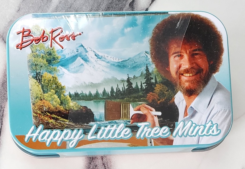 Bob Ross Happy Little Tree Mint Tin