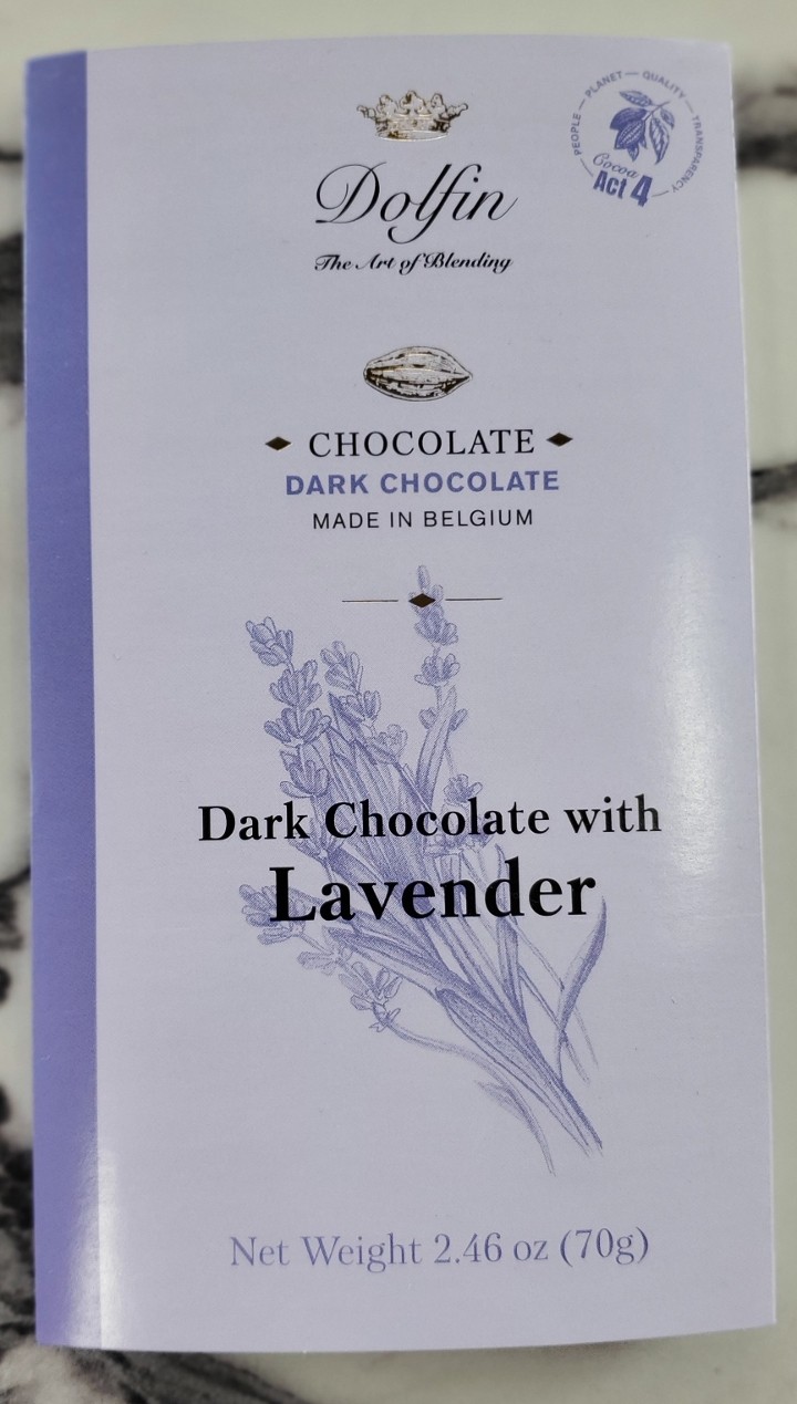 Dolfin Dark Chocolate with Lavender