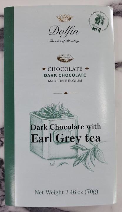 Dolfin Dark Chocolate with Earl Grey Tea