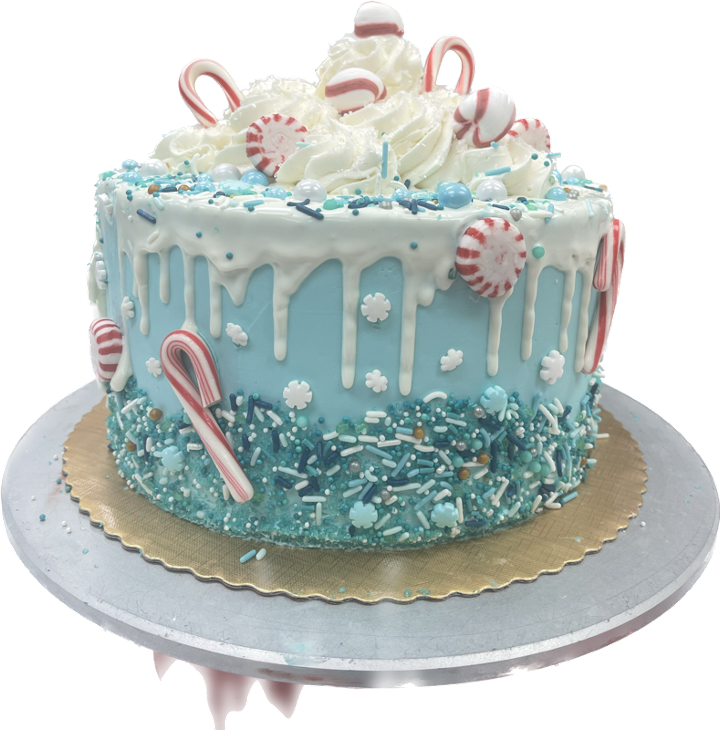 8" Winter Wonderland Cake