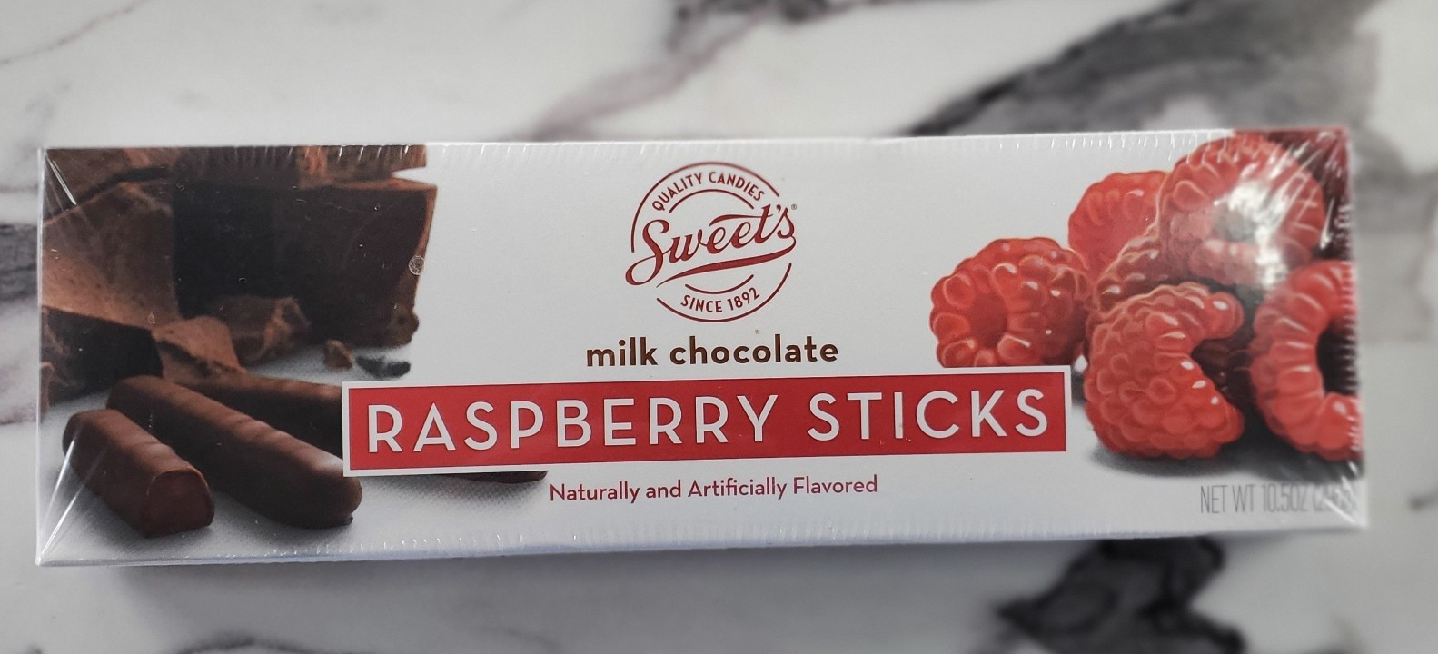 Sweets Milk Chocolate Raspberry Sticks
