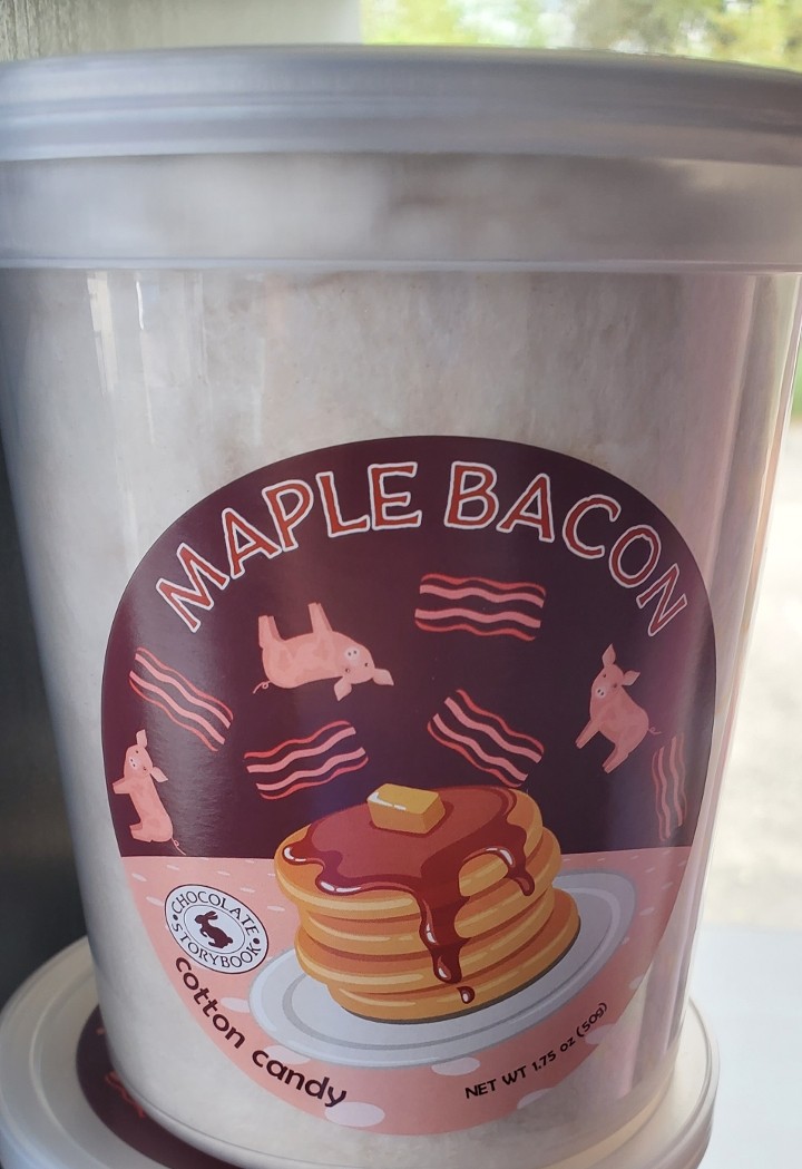 Maple Bacon Cotton Candy