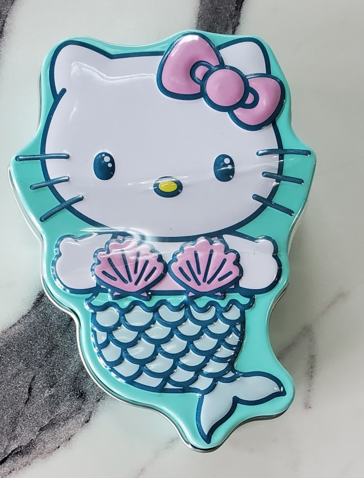 Hello Kitty Mermaid Shell Tin with Candy