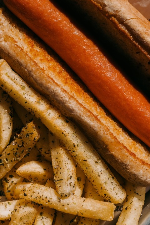 Hot doggo + French Fries