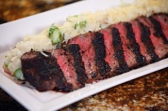 Flank Steak with Risotto