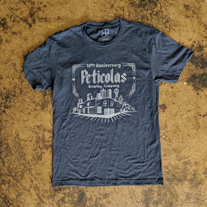 10 Year Anniversary Shirt- Blue