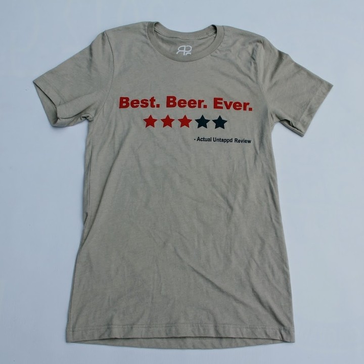 Best. Beer. Ever. Shirt - Beige