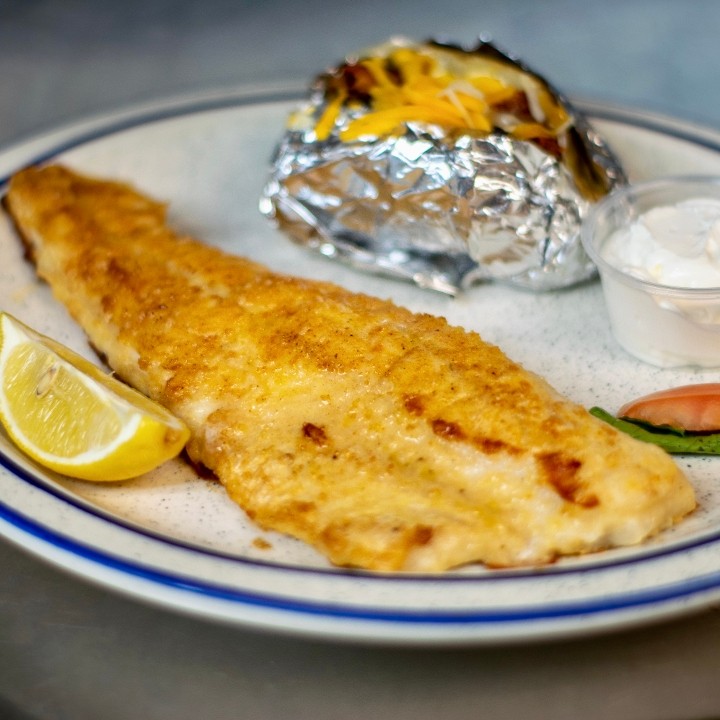 Herb Crusted Walleye