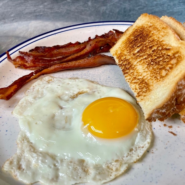 1 Egg, Meat & Toast