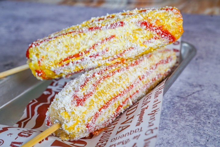 CRAZY CORN ON THE COB (Guapos Style)