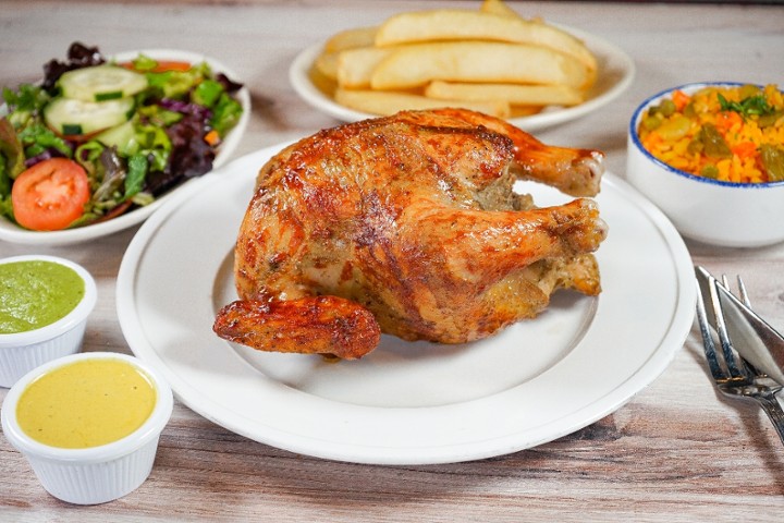 WHOLE ROTTISERIE CHICKEN (3 Sides)