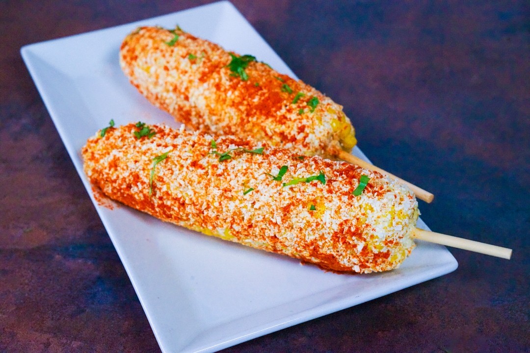 CRAZY CORN ON THE COB (Mexican style)