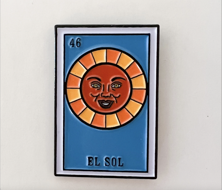 EL SOL LOTERIA PIN