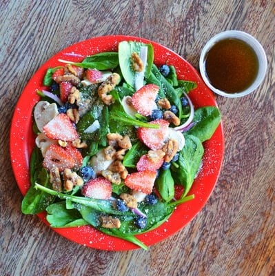 Strawberry Blues Salad