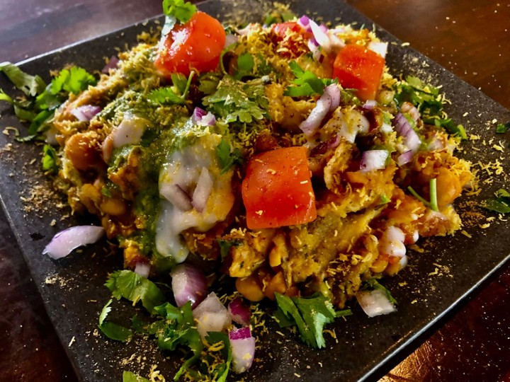 Samosa Chaat (Veg)