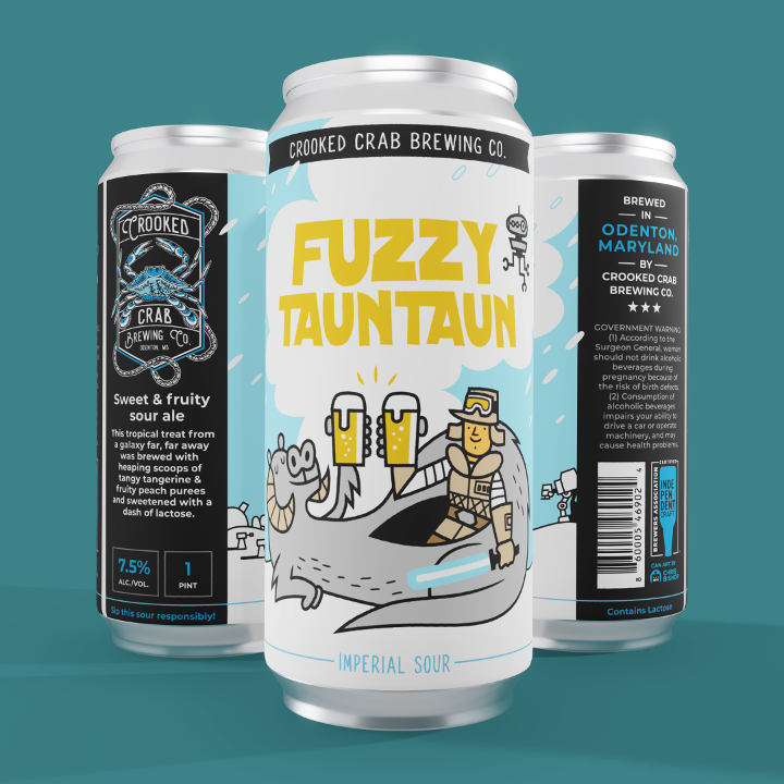 Fuzzy Tauntaun Imperial Sour 4-Pack