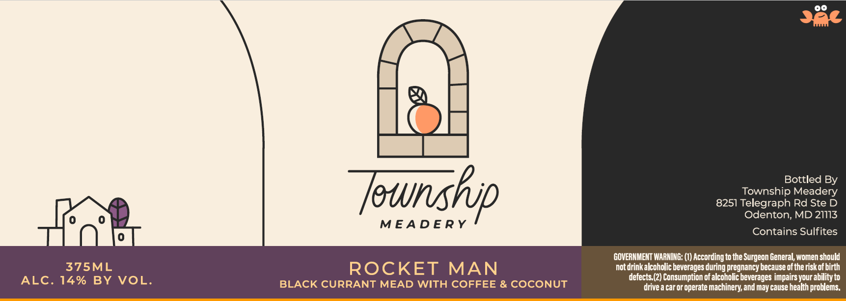 Township Meadery - Rocket Man 375ml Bottle