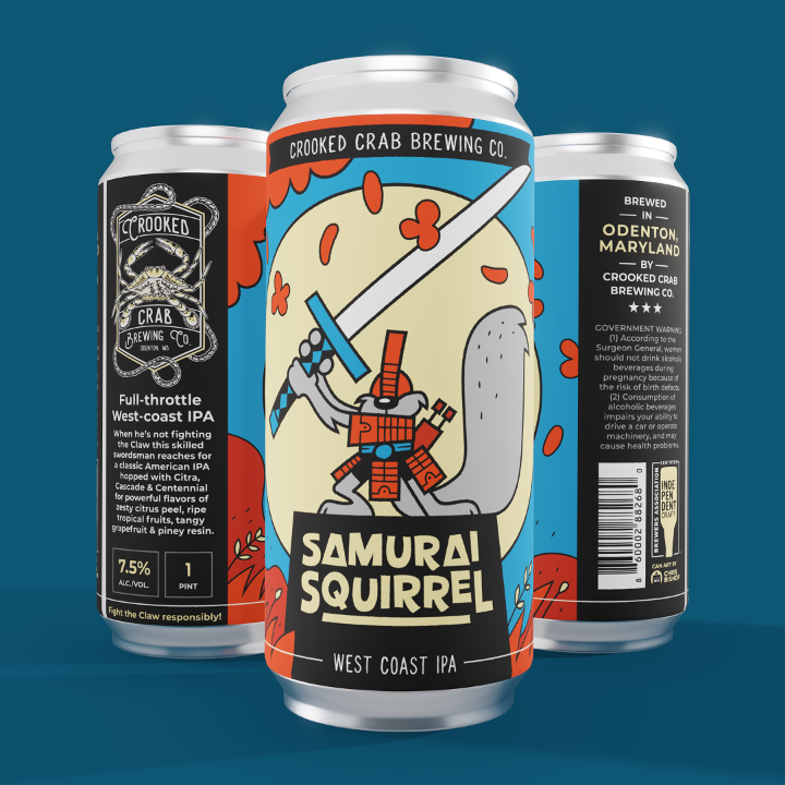 Samurai Squirrel IPA 4-Pack