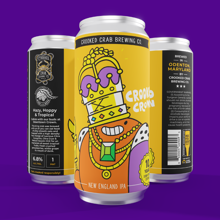 Crooked Crown NEIPA 4-Pack