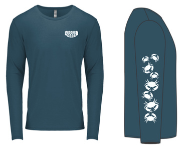 Crab Long Sleeve Indigo