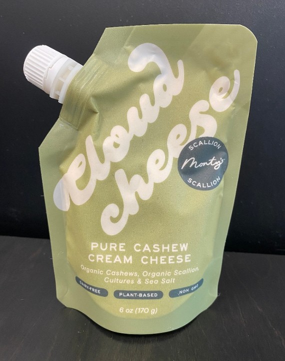 Vegan Cashew Scallion Cream Cheese