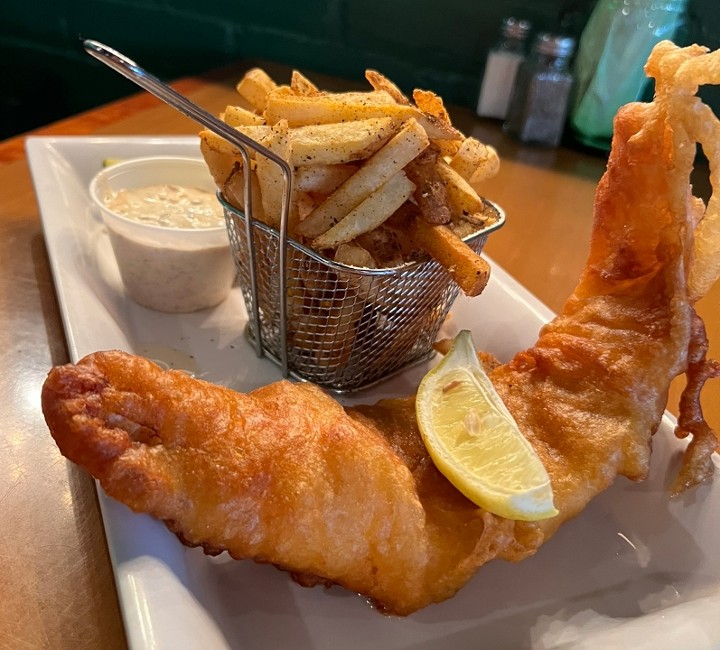 Walleye Fish And Chips