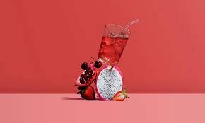 Strawberry Dragonfruit Refresher (v)(gf)