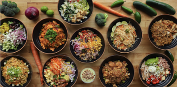 Fueld Stir Fry, Poke, and Salads