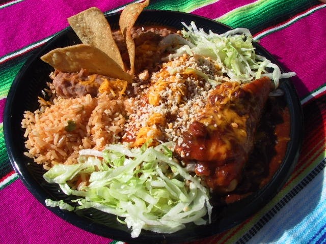 #5 Beef Enchilada & Tamale