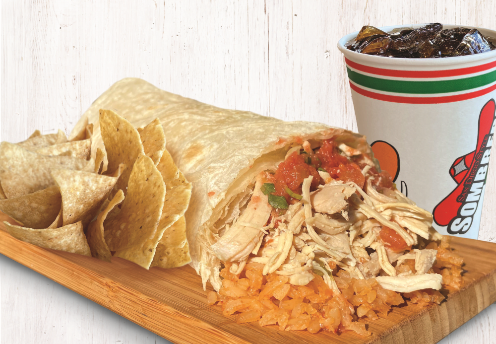 Chicken Burrito Deal