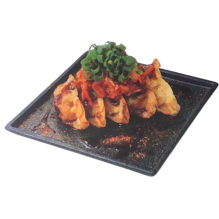 74. Kimchi Teriayki Age (Deep Fried) Gyoza 5pcs