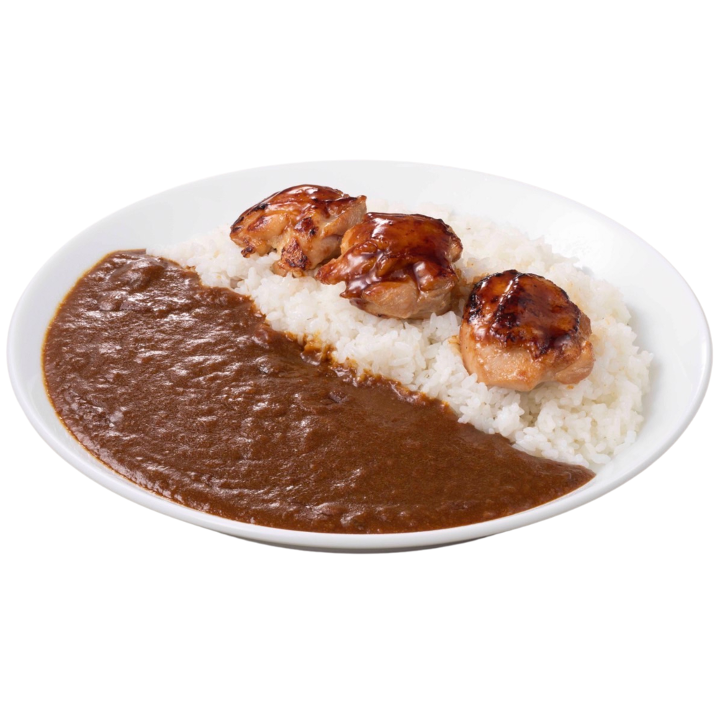 44. Teriyaki Garlic Chicken Curry（Curry contains Pork）