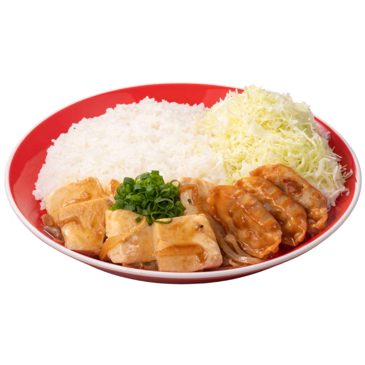 25. Stir-fried Teriyaki Garlic Tofu Combo Plate