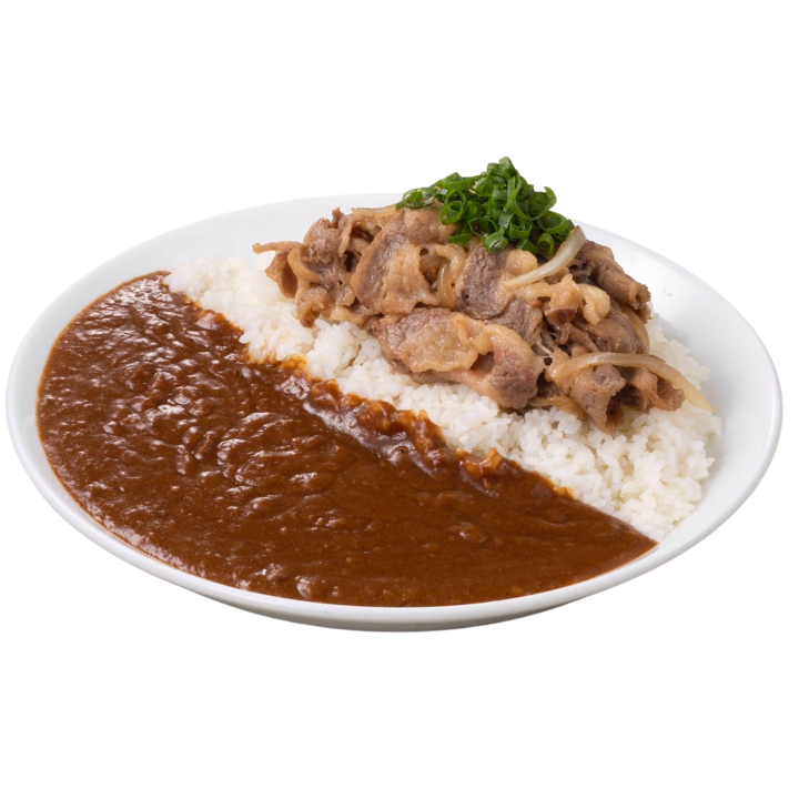 46. Teriyaki Garlic Beef Curry（Curry contains Pork）