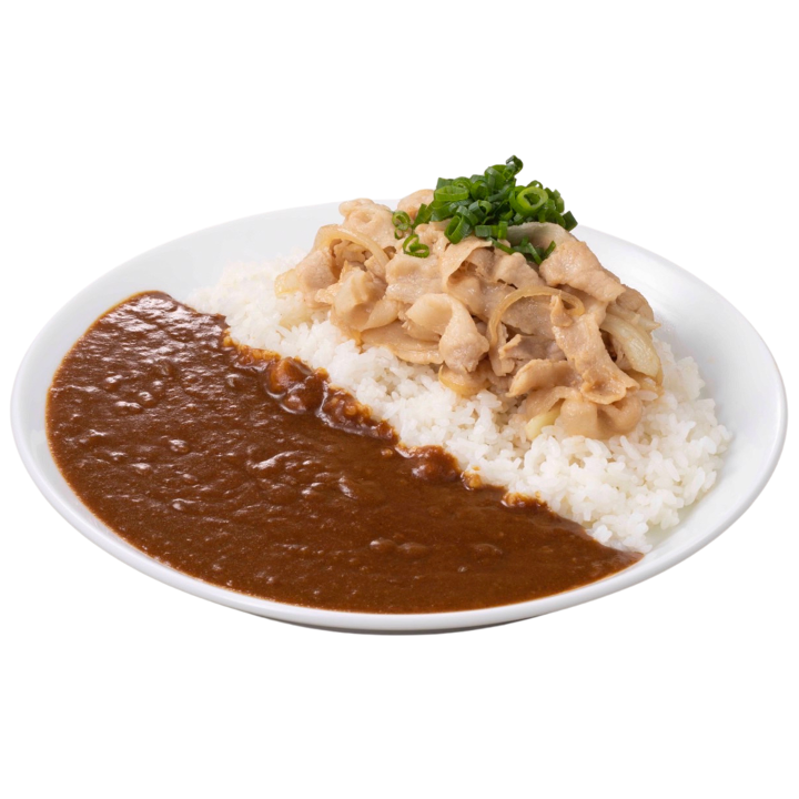 45. Teriyaki Garlic Pork Curry（Curry contains Pork）