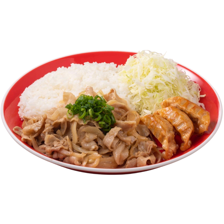 21. Sutadon Combo Plate (Stir-fried Teriyaki Garlic Pork)