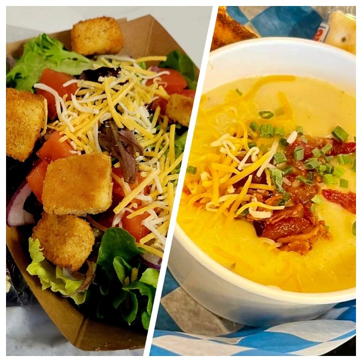 Sm Soup & Salad Combo