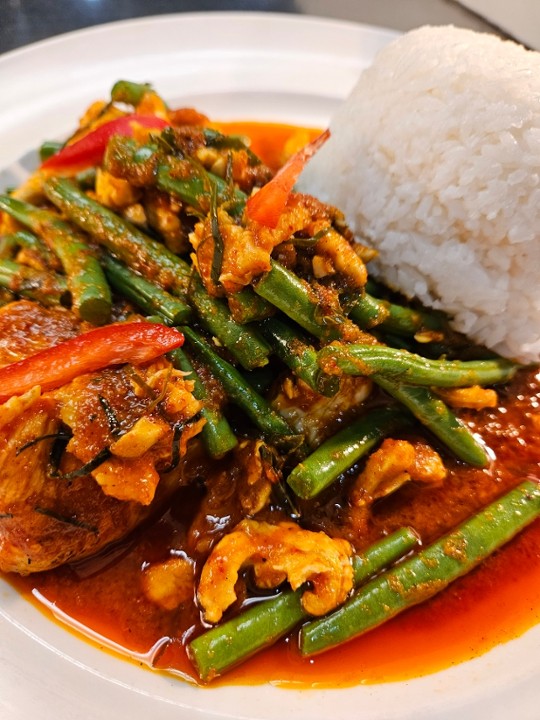 RED CURRY PASTE STIR-FRIED