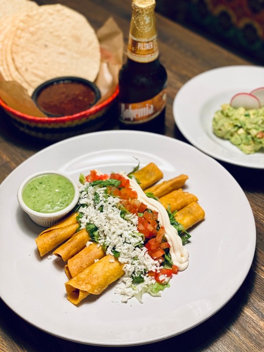 Flautas de Pollo