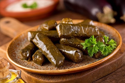 Grape Leaves (Vegetarian Stuffed)